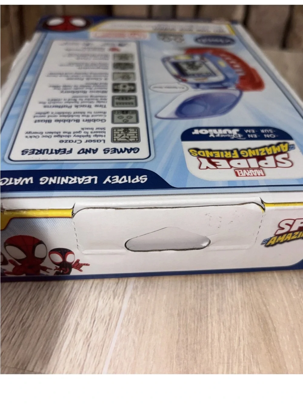 New VTech Spidey and His Amazing Friends Learning Watch